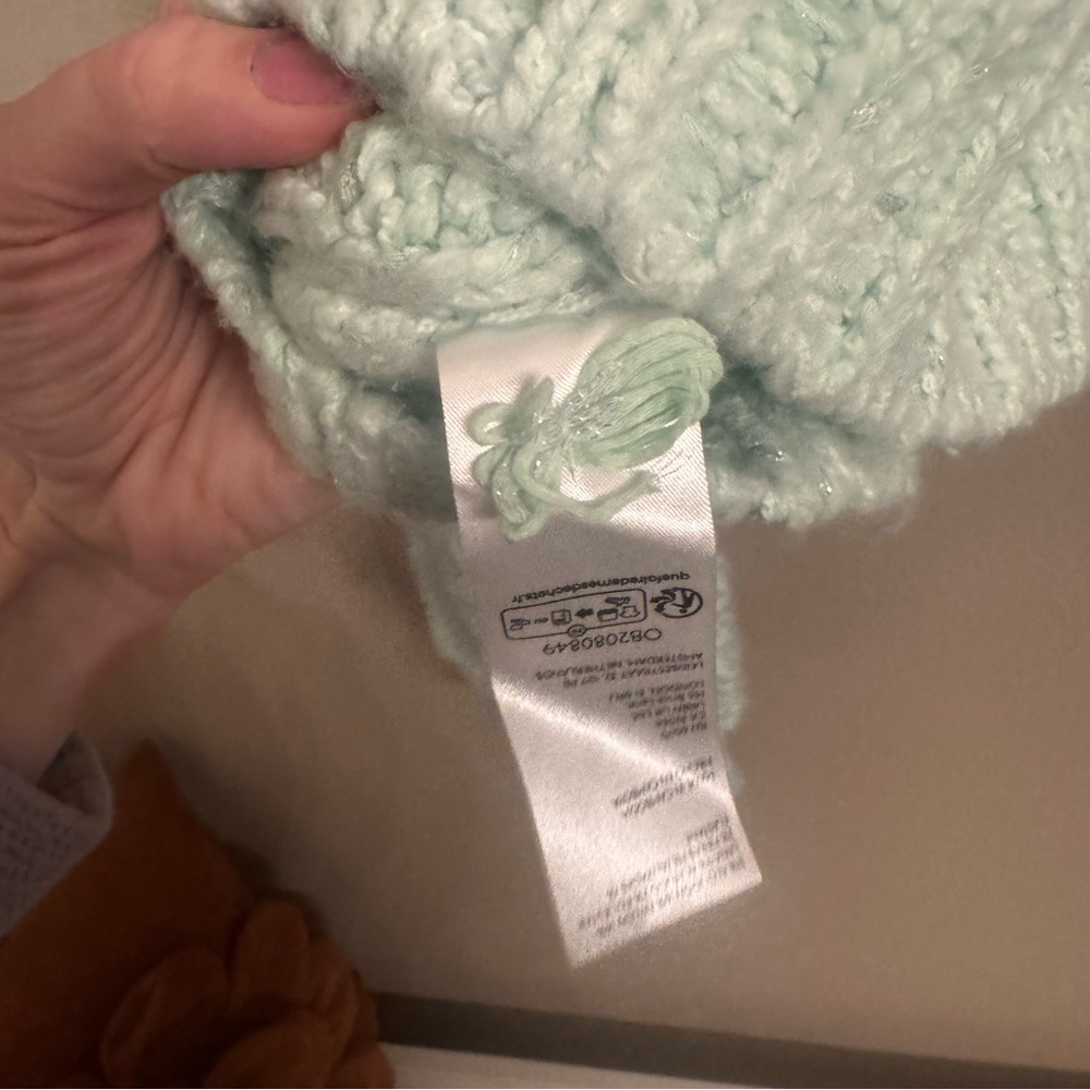 ANTHROPOLOGIE
Fisherman Cable-Knit Sweater - Mint - Picture 7 of 7